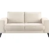 Hot 2,5 zitsbank Barrio ecru 2x80 basic comfort 2-Zitsbank
