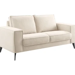 Hot 2,5 zitsbank Barrio ecru 2x80 basic comfort 2-Zitsbank