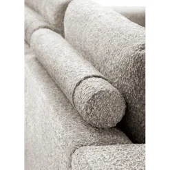 Discount 4 zitsbank Lombardy polyetherschuim grijs 4-Zitsbank