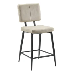 Barkruk Gento microvezel zandbeige Barkruk