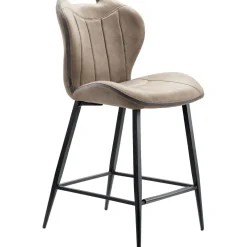 New Barkruk Tantini microvezel taupe Barkruk