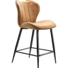 Outlet Barkruk Tantini microvezel cognac Barkruk