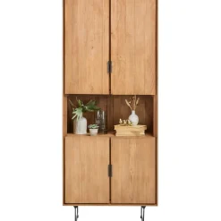 Sale Boekenkast Aska (80 Cm) teak naturel brushed Woonseries|Opbergkast
