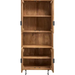 Sale Boekenkast Aska (80 Cm) teak naturel brushed Woonseries|Opbergkast