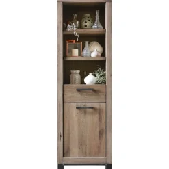 Outlet Boekenkast Hevano (57 Cm) eikenhout moose Woonseries|Boekenkast