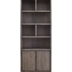 Sale Boekenkast Lavio (86 cm) eiken grafiet Woonseries|Boekenkast
