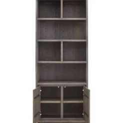 Sale Boekenkast Lavio (86 cm) eiken grafiet Woonseries|Boekenkast