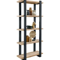 Best Boekenkast Verato (96 Cm) naturel grey Woonseries|Boekenkast