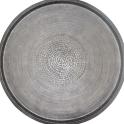 Discount Decoratieschaal Trebbia 69 cm rond zwart Dienbladen