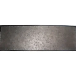 Outlet Decoratieschaal Trebbia 20x80 cm rechthoekig zwart Dienbladen