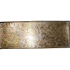 Online Decoratieschaal Trebbia 15x40 cm rechthoekig brons Dienbladen
