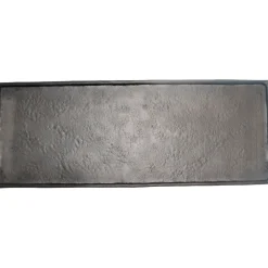 Online Decoratieschaal Trebbia 20x60 cm rechthoekig zwart Dienbladen