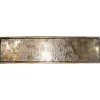 Online Decoratieschaal Trebbia 7,5x28 cm rechthoekig brons Dienbladen