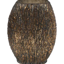 Discount Decoratievaas Mingardo L brons ovaal Vazen