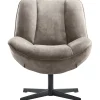 Online Draaifauteuil Fortenza beige Draaifauteuil|Standaard Fauteuil