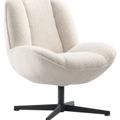 Online Draaifauteuil Fortenza ecru Draaifauteuil|Standaard Fauteuil