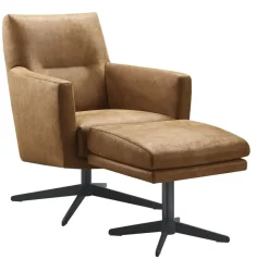Clearance Draaifauteuil Morini camel basic comfort Draaifauteuil|Standaard Fauteuil