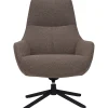 Best Draaifauteuil Vaneze bruin Draaifauteuil|Standaard Fauteuil
