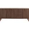 Best Dressoir Arrosto eikenhout 76x180x45 cm Dark Roast Woonseries|Dressoir