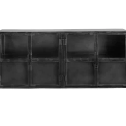 Outlet Dressoir Carpino (180 cm) metaal glas Woonseries|Dressoir