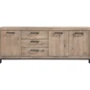 Clearance Dressoir Hevano (207 cm) eikenhout moose Woonseries|Dressoir