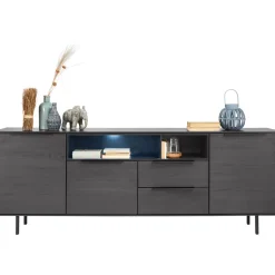 Clearance Dressoir Nero (220 cm) noir decor Woonseries|Dressoir