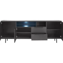 Clearance Dressoir Nero (220 cm) noir decor Woonseries|Dressoir