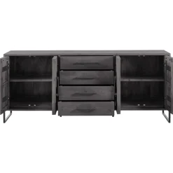 Best Dressoir Piastra 188 cm zwart Woonseries|Dressoir