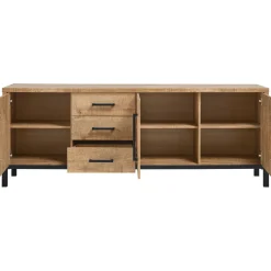 Dressoir Ricardi (208 cm) mango decor Woonseries|Dressoir