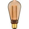 Discount E27 Ledlamp Illumi amber 3,5 Watt 6,4 cm druppel Lichtbron