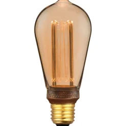Discount E27 Ledlamp Illumi amber 3,5 Watt 6,4 cm druppel Lichtbron
