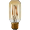 New E27 Ledlamp Luce amber 4 Watt 4,5x10 cm staaf Lichtbron