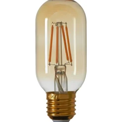 New E27 Ledlamp Luce amber 4 Watt 4,5x10 cm staaf Lichtbron