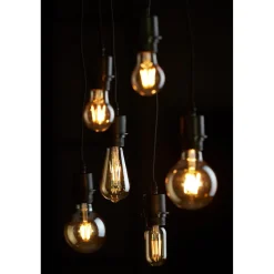 New E27 Ledlamp Luce amber 4 Watt 4,5x10 cm staaf Lichtbron