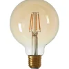 Best E27 Ledlamp Luce amber 4 Watt 9,5 cm kogel Lichtbron