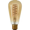 Hot E27 Ledlamp Luce amber 4 Watt 6,5 cm hoekig Lichtbron