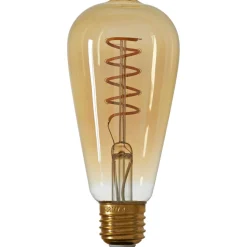 Hot E27 Ledlamp Luce amber 4 Watt 6,5 cm hoekig Lichtbron