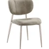 Discount Eetkamerstoel Gomba velvet beige Eetkamerstoel
