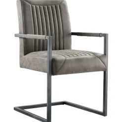 Eetkamerstoel Parantino taupe Armstoel|Eetkamerstoel