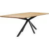 Outlet Eettafel Belvio 240x105 cm rechthoekig light oak Woonseries|Eettafel