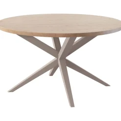 Online Eettafel Mascaro 150 cm rond misty oak Woonseries|Eettafel