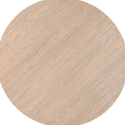 Eettafel Mascaro 140 cm rond misty oak Woonseries|Eettafel