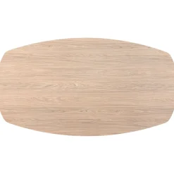 Clearance Eettafel Mascaro 160x92 cm Deens ovaal misty oak Woonseries|Eettafel