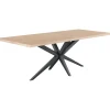 Clearance Eettafel Mascaro 220x100 cm rechthoekig misty oak Woonseries|Eettafel