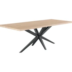 Clearance Eettafel Mascaro 220x100 cm rechthoekig misty oak Woonseries|Eettafel