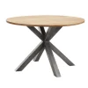 Discount Eettafel Mesola mangohout 140 cm rond natural Woonseries|Eettafel