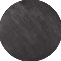 Best Eettafel Piastra 140 rond zwart Woonseries|Eettafel