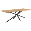 New Eettafel Romaro teakhout 160x90 cm rechthoekig mix rough Woonseries|Eettafel