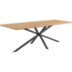Online Eettafel Romaro teakhout 240x100 cm rechthoekig mix rough Woonseries|Eettafel
