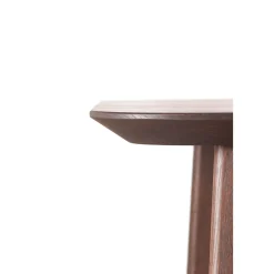 Outlet Eettafel Tavolo eikenhout 220x100 cm rechthoekig donkerbruin Woonseries|Eettafel